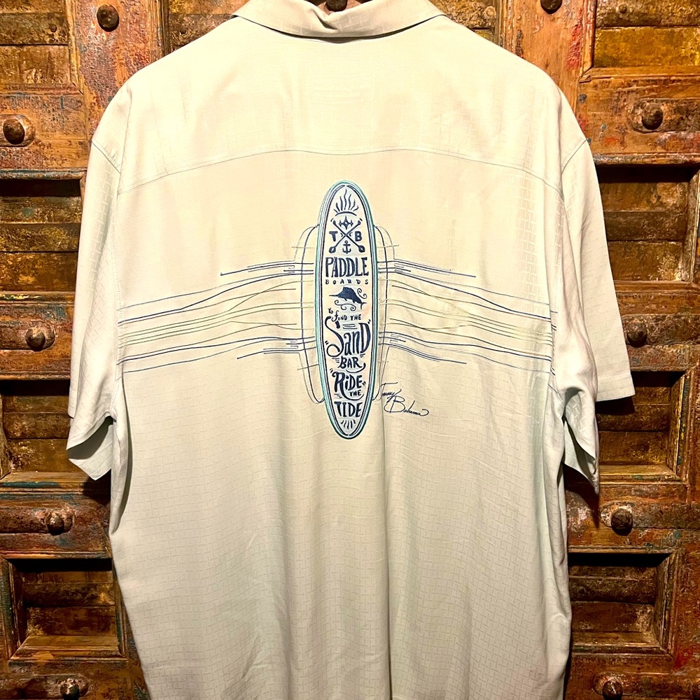 Mens Tommy Bahama Short Sleeve Silk